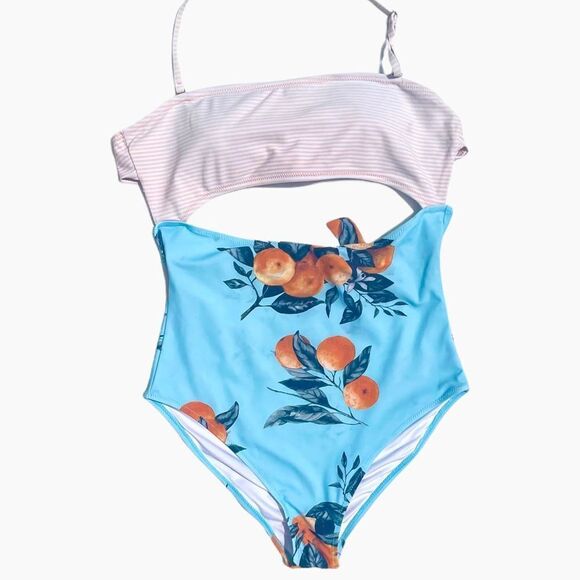 Cupshe Orange Turned Red Swimsuit, size Large - Picture 4 of 12